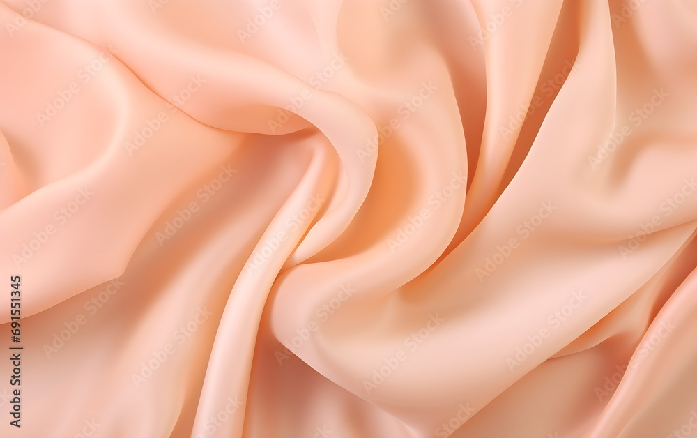 Peach background. Light fabric texture. Peach background. Light fabric texture.