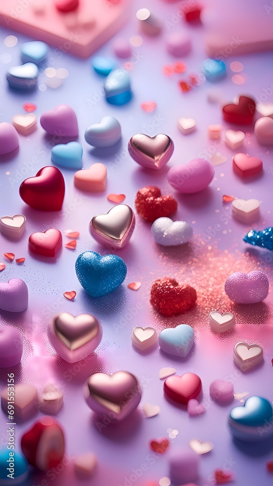 
hearts on a pink background
pink hearts background
pink heart shaped confetti
pink hearts on a red