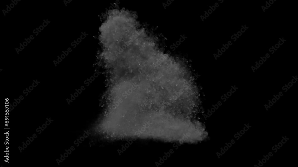 Large dust smoke explosion, transparent background
4K video with alpha channel (the background is transparent)
Large dust smoke explosion, transparent background
4K video with alpha channel (the background is transparent)
