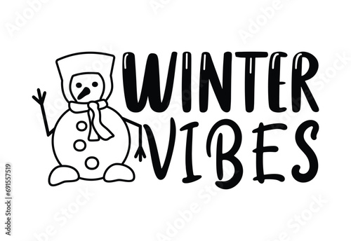 Winter Snowman Quote, Winter Saying, Tis The Season