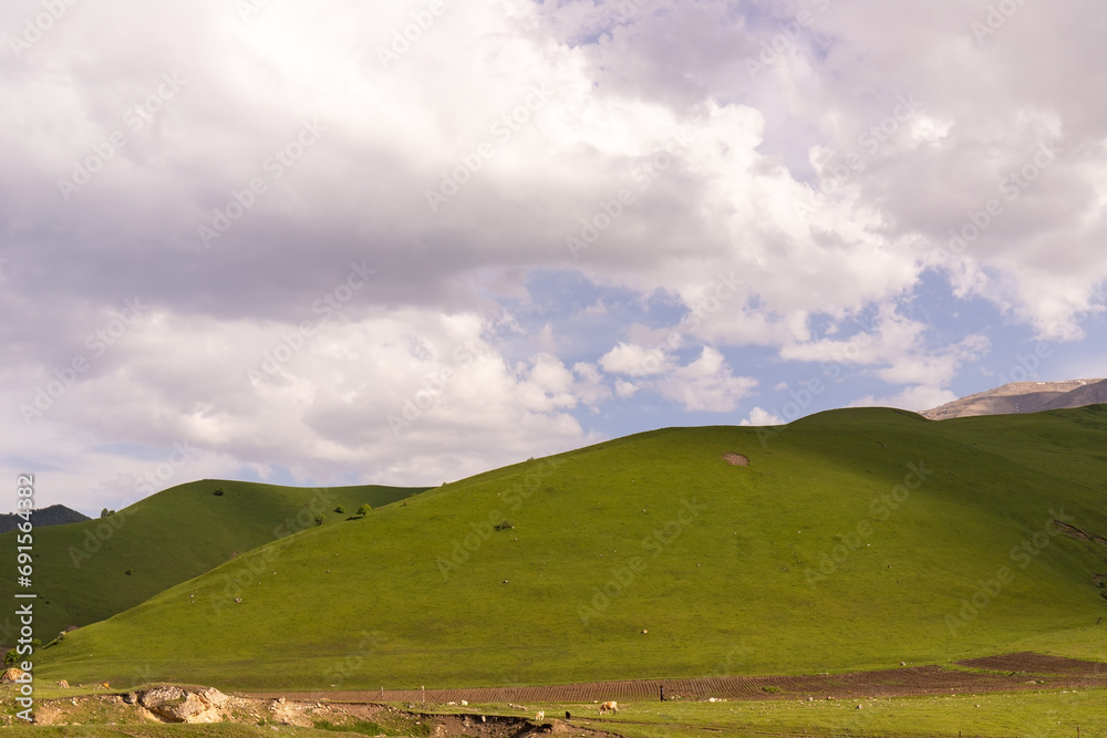 Beautiful mountain texture. Kusar region. Azerbaijan. Beautiful mountain texture. Kusar region. Azerbaijan.