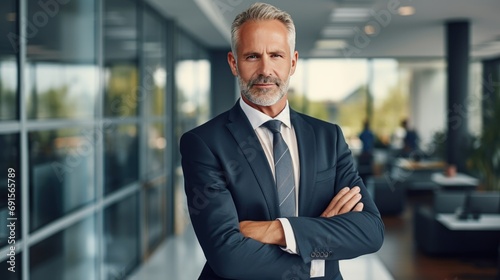 Portrait of a mature businessman