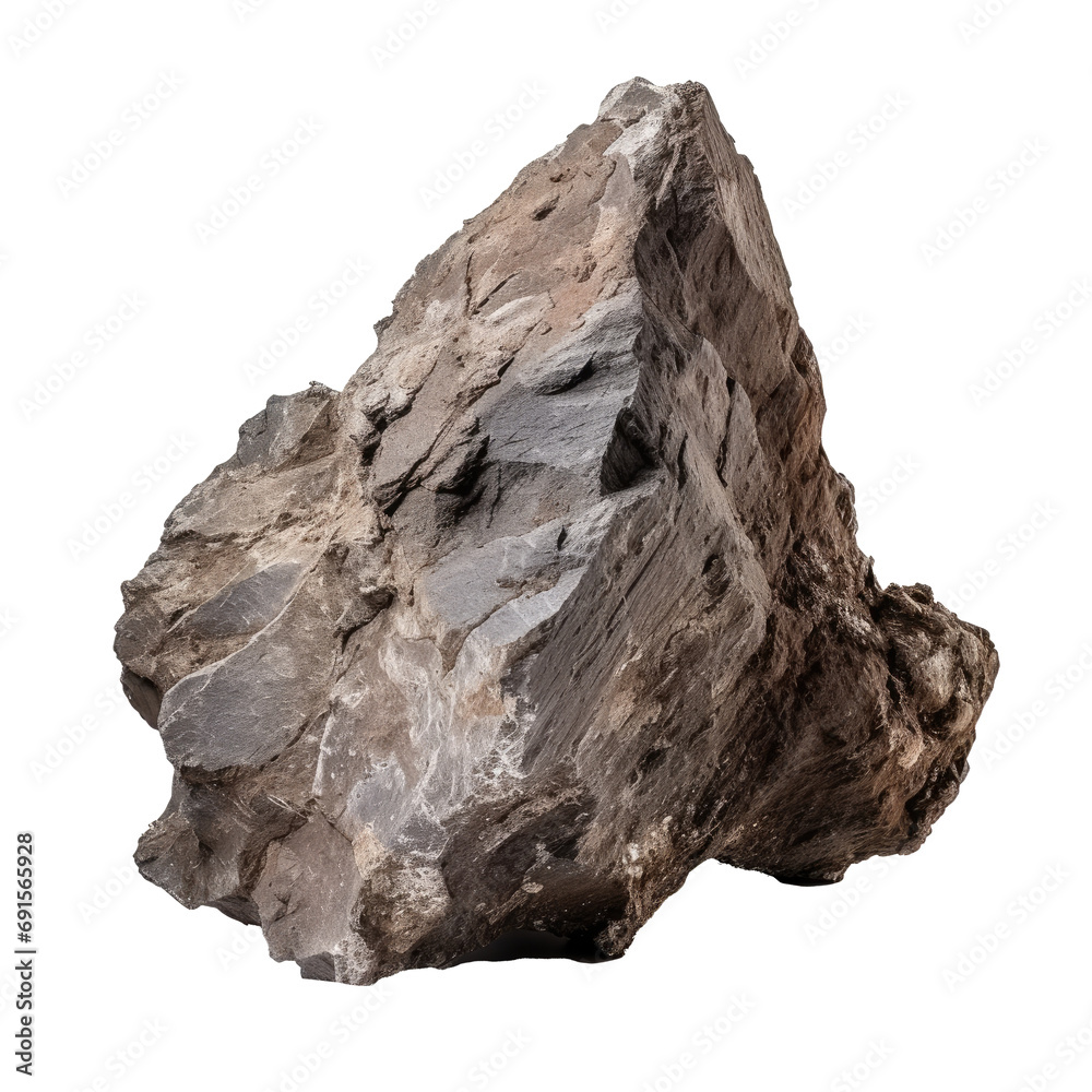 Fototapeta premium Weathered tuff rock with traces of volcanic activity