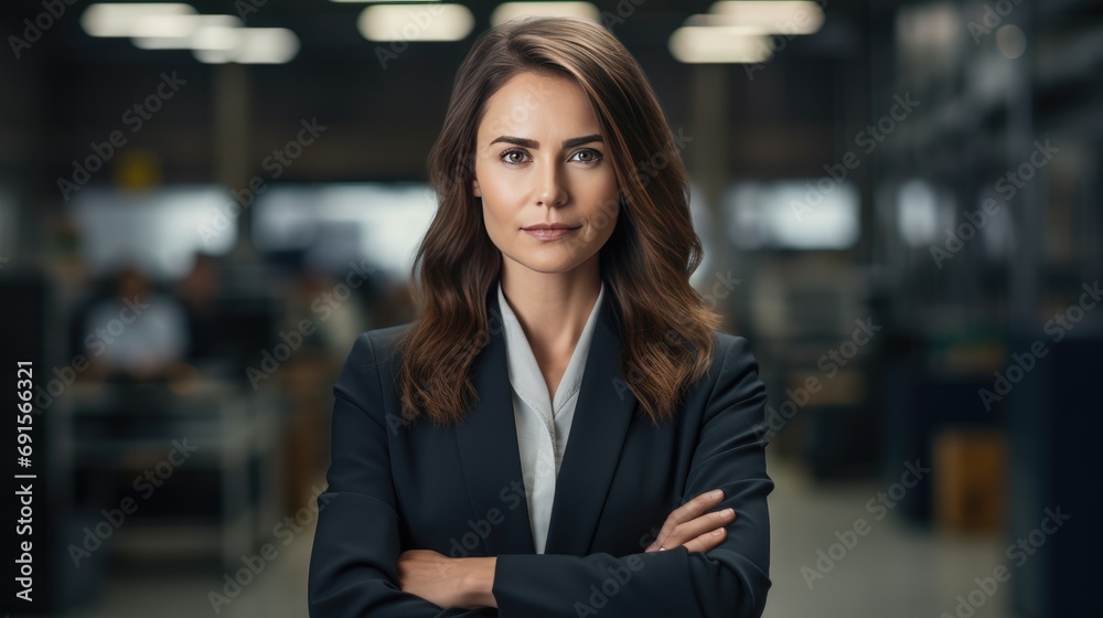 Portrait of a young businesswoman Portrait of a young businesswoman