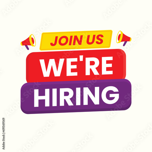 we are hiring join us announcement job vacancy template