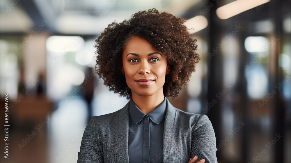 Portrait of a young businesswoman Portrait of a young businesswoman