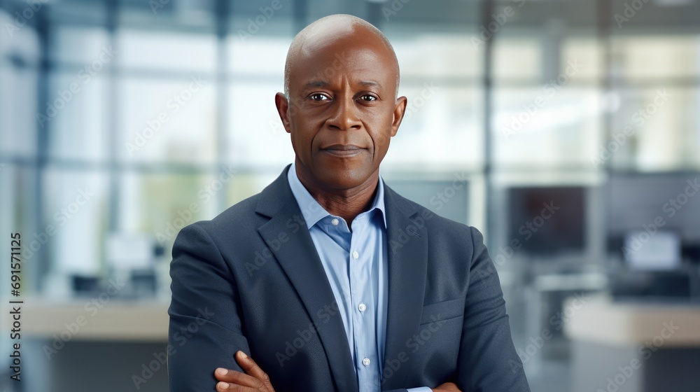 Portrait of a mature businessman Portrait of a mature businessman