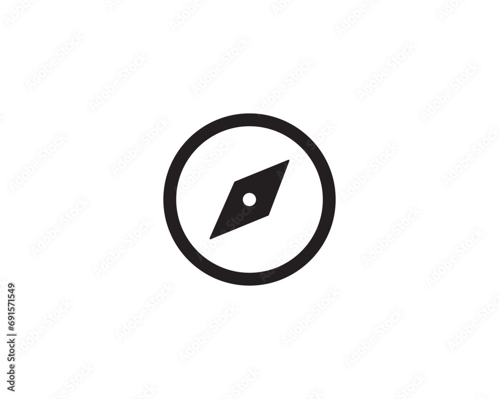 Compass icon vector symbol design illustration Compass icon vector symbol design illustration