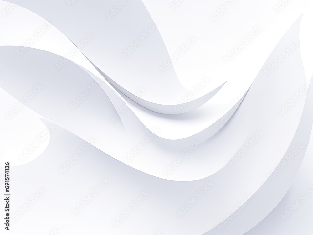 Abstract white forms background in free photo Abstract white forms background in free photo