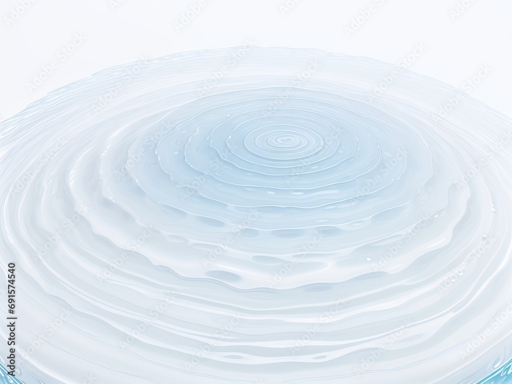 Abstract white forms background in free photo