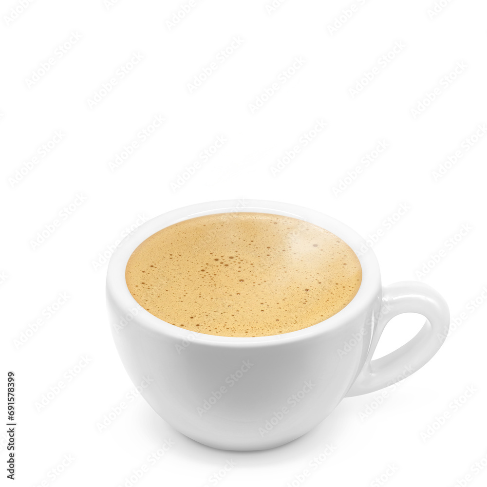 Fototapeta premium カフェオレ コーヒー イラスト リアル