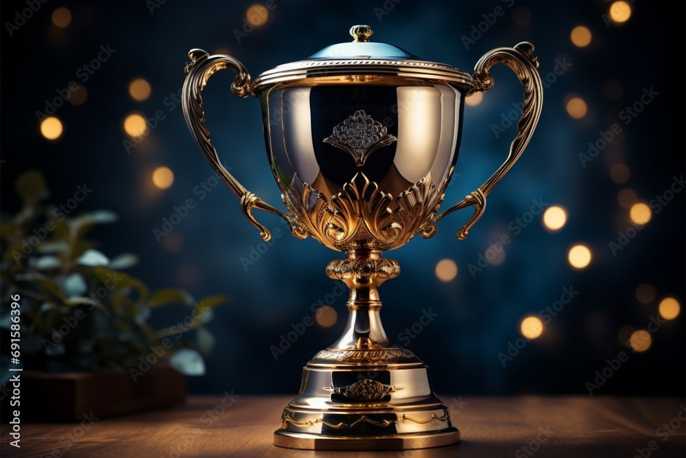 champion Award trophy cup winner concept champion Award trophy cup winner concept