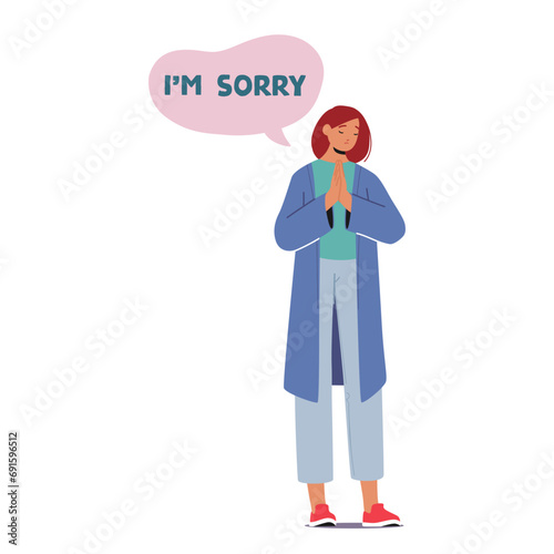 Woman Humbly Apologized, Her Sincere Words Carrying Regret As She Said Sorry. Her Eyes Reflected Remorse