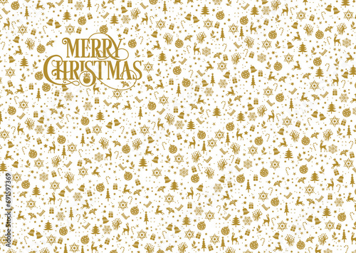 Weihnachtsdekor Illustration