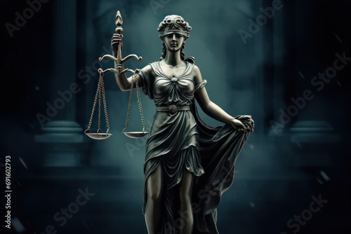 Statue Of Lady Justice