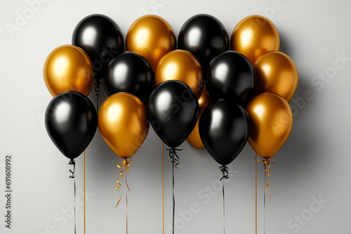 Glamorous Metallic Balloons Set