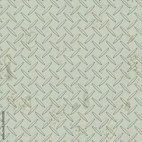 Diamond Plate - Metallic