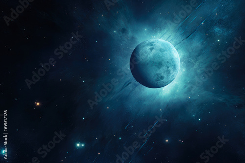 Silver Horizon: Exploring Uranus in the Cosmic Expanse