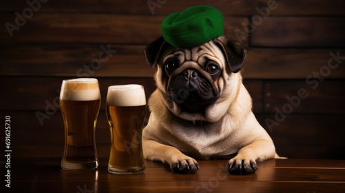 Capture funny pets in St. Patrick's Day fashion