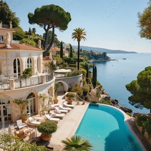 Villa on the French Riviera © Adam