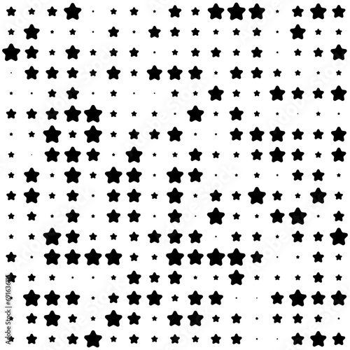Stars random pattern background. Vector illustration.