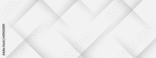 Abstract white and grey graphic design banner pattern background template photo