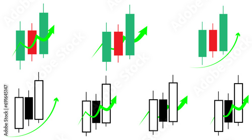 candlestick patterns uptrend 