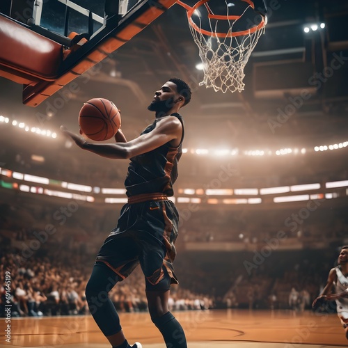 The Perfect Shot Discover Striking Images of an Anonymous Basketball Player Scoring