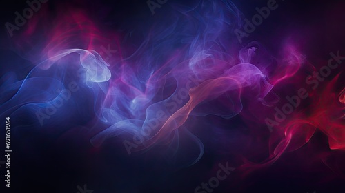 Fog in Darkness, abstract smoke background © BrandwayArt