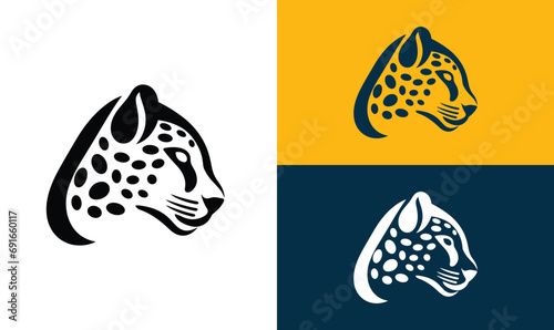 Tiger head logo, tiger illustration, tiger minimal logo,