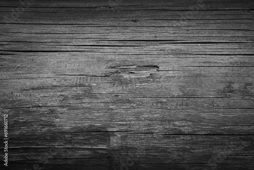 Texture of old grey wooden wall, wooden planks