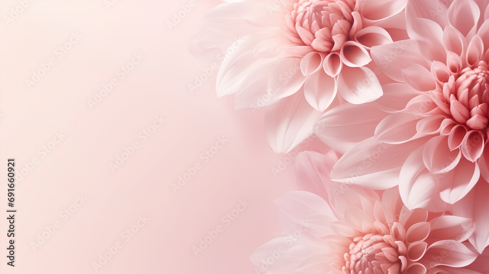 An artistic abstract background featuring stylized floral elements in a soft pink blush color scheme, embodying minimalist design with ample negative space for adding text. An artistic abstract background featuring stylized floral elements in a soft pink blush color scheme, embodying minimalist design with ample negative space for adding text.