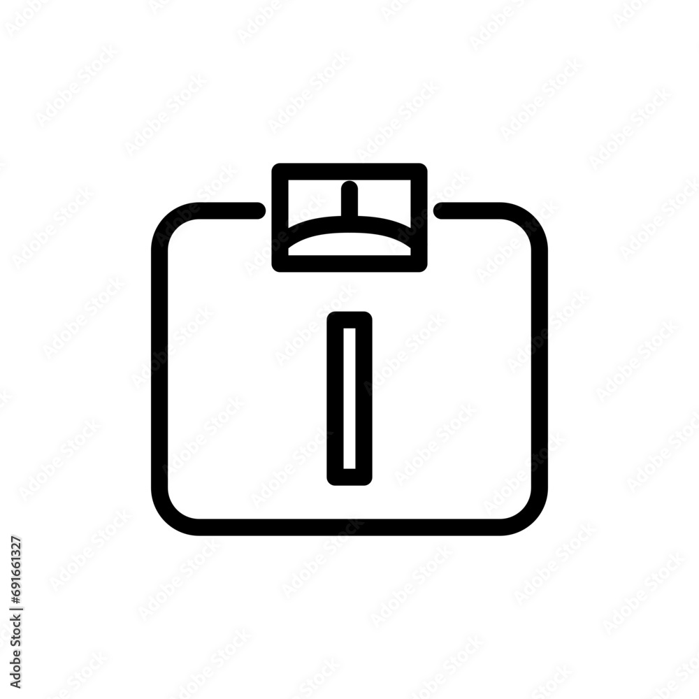 Scales icon. foot weight measuring tool equipment logo mark. kg or kilogram body mass overweight or weight loss scale vector symbol. household scale with display bar sign Scales icon. foot weight measuring tool equipment logo mark. kg or kilogram body mass overweight or weight loss scale vector symbol. household scale with display bar sign