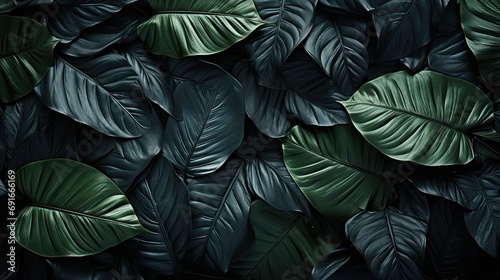 Textures of abstract tropical leaves  tropical leaf background.