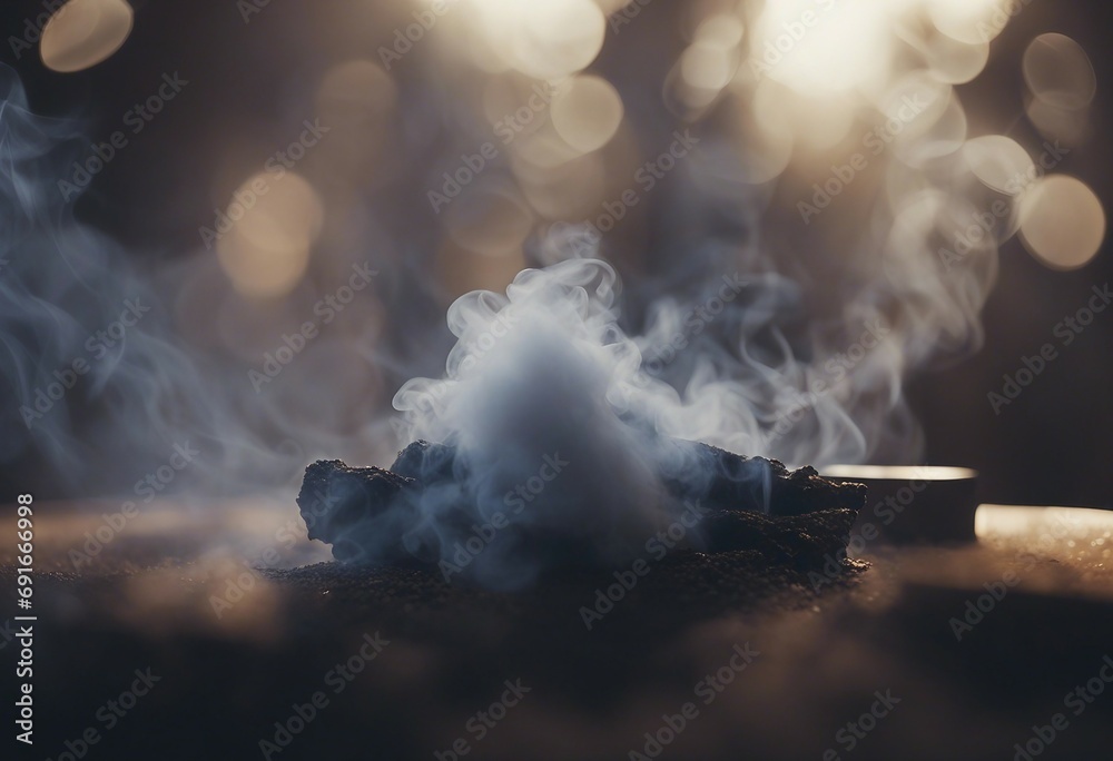 Smoke stock image