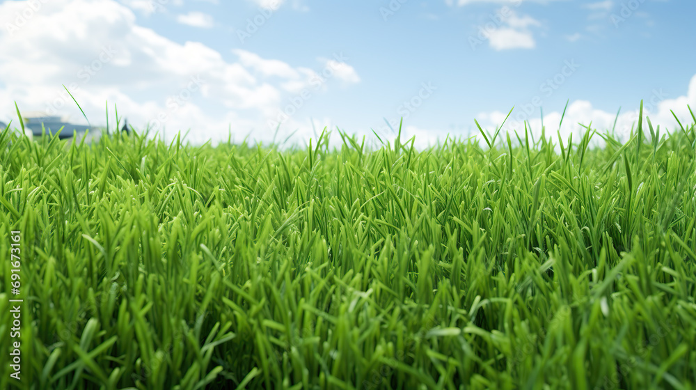 relaxing realistic inspired lofi grass field, wonderful wallpaper