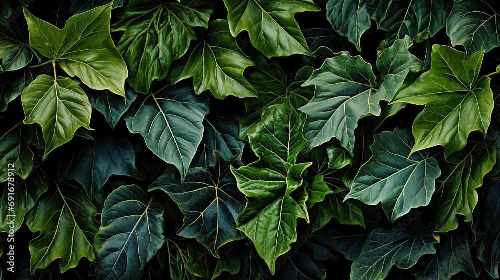 Lush Green Ivy Leaves Lush Green Ivy Leaves