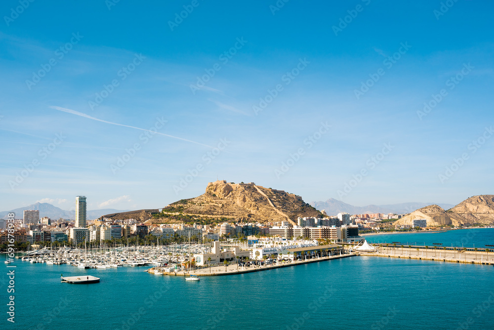 Alicante marina view