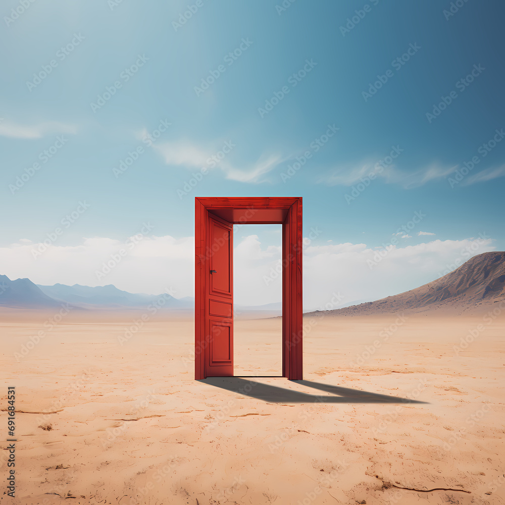door to the desert door to the desert