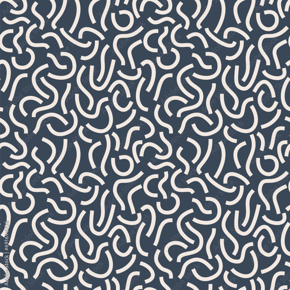 White curved lines isolated on white background. Bold Squiggles. White curved lines isolated on white background. Bold Squiggles.