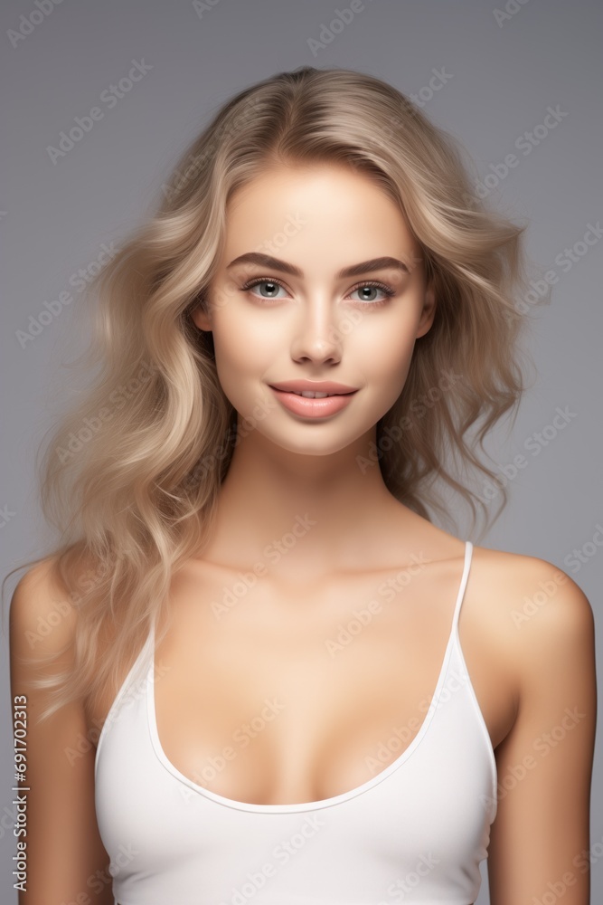 portrait of a beautiful young woman portrait of a beautiful young woman