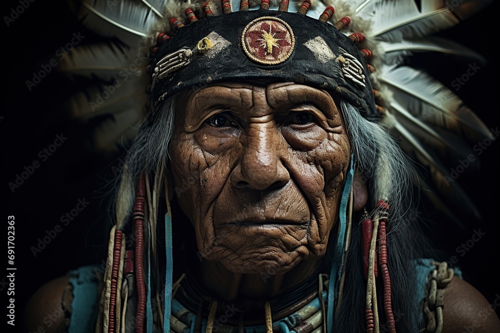 a chief of a native american tribe