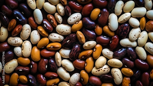 People's beans in isolation with an appetizing texture photo