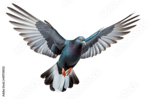 Flying pigeon 