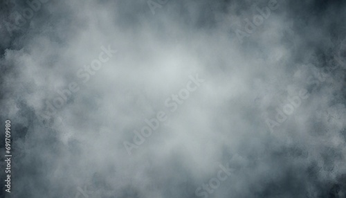 Background of abstract white and black smoke isolated on black color background.