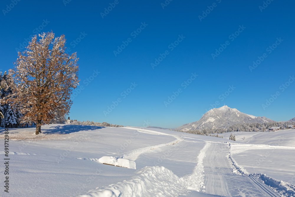 Balderschwang - Winter - Allgäu - Langlauf - Grünten - Schnee