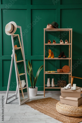 Stylish home interior with ...
