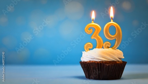 Number 39 Birthday cake