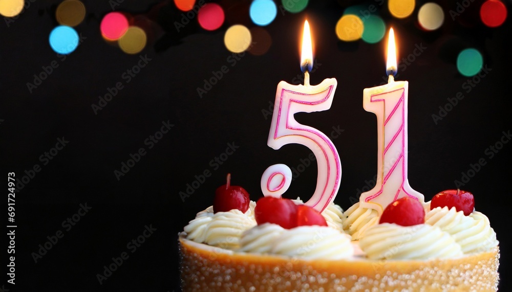 Number 51 Birthday cake. Forty-one Birthday cake.
Number 51 Birthday cake. Forty-one Birthday cake.