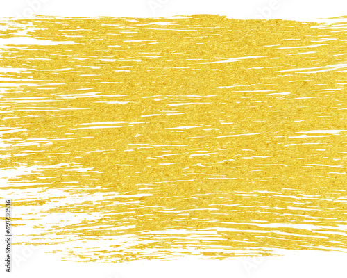 金色の線で描く毛筆の和風テクスチャ背景